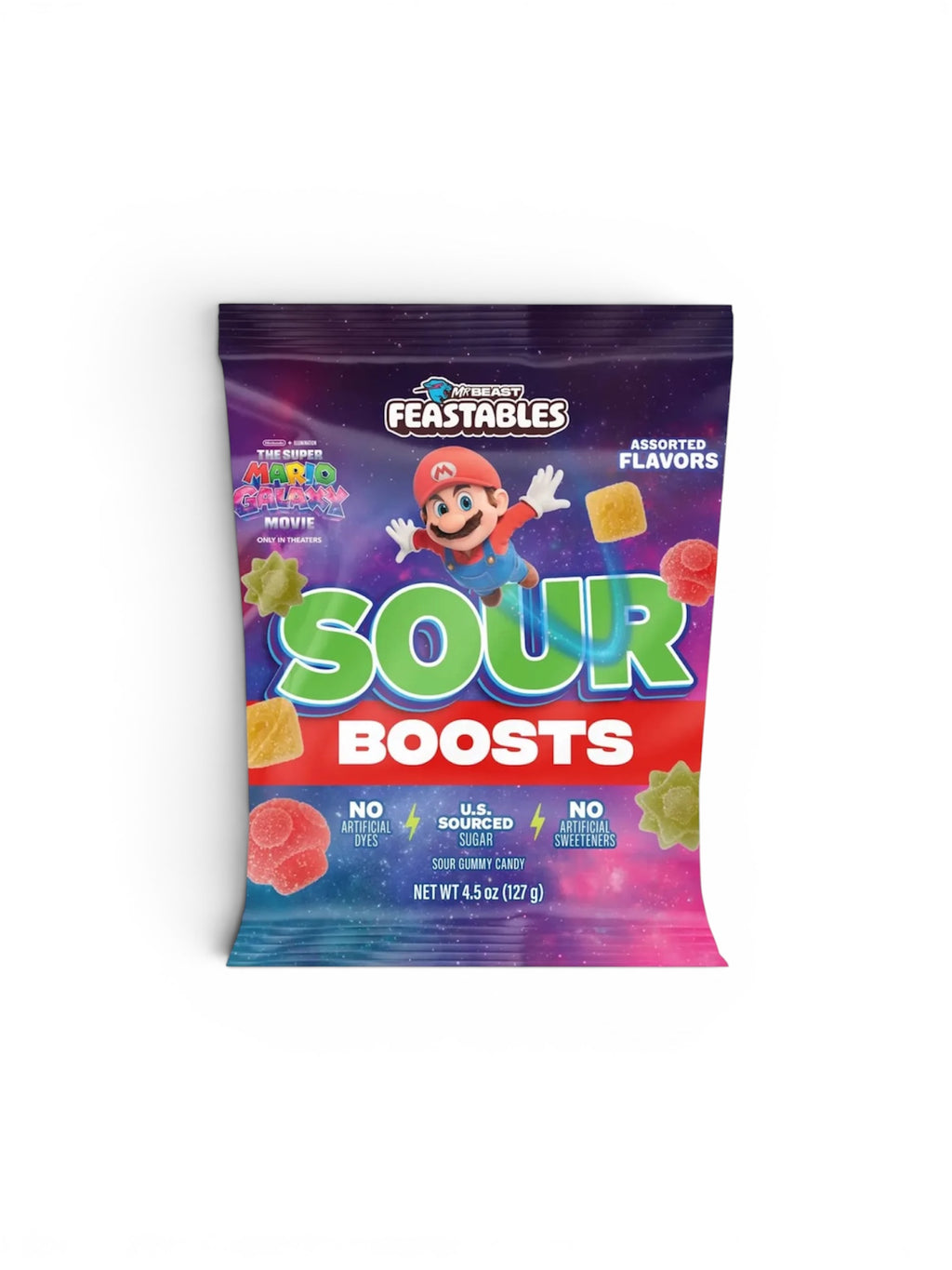 Feastable gomitas Sour Boosts