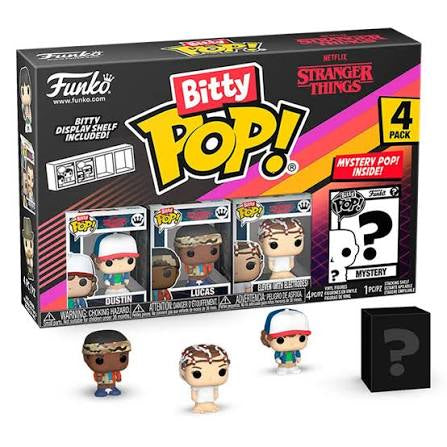 Bitty pop x4 Stranger Things