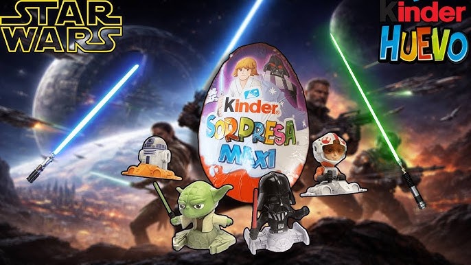 Kinder sorpresa Maxi 100 gr Star Wars